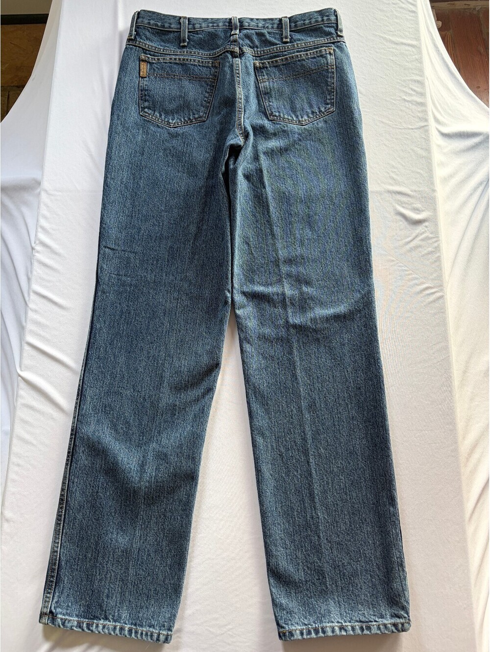 Wrangler Retro slim straight blue jeans